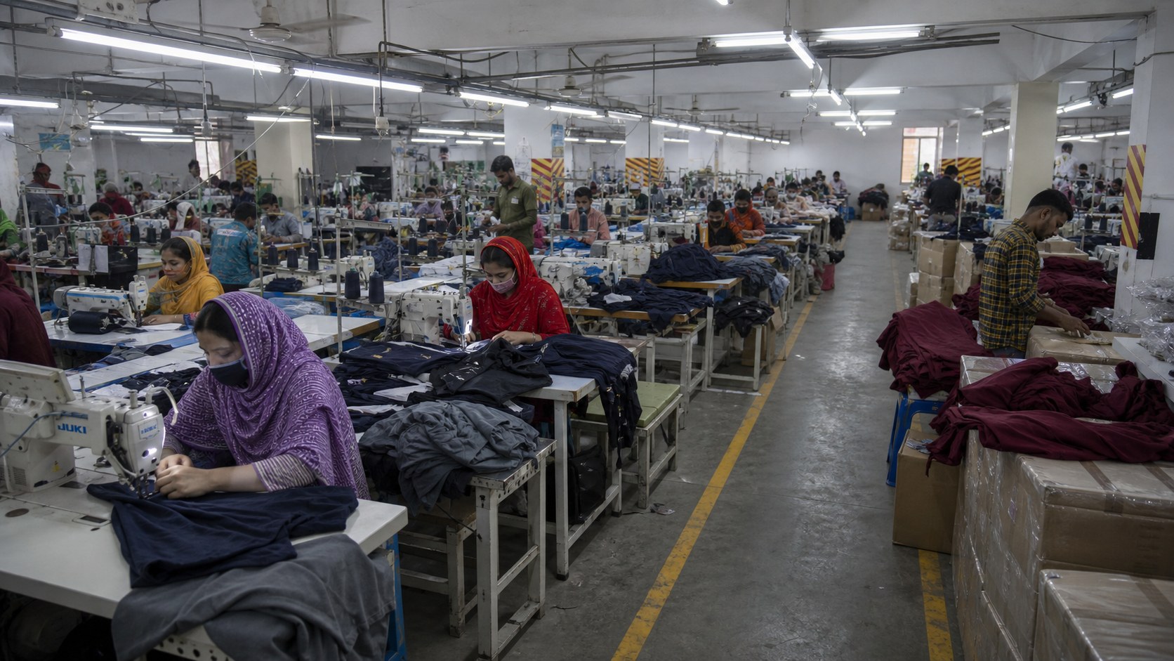 Bangladesh apparel production facility used for repeat volume and cost-sensitive programs